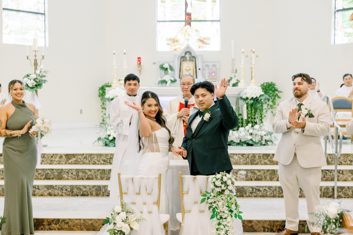 Kelly and Tommy Vietnamese Catholic wedding photography Hampton Virginia — Kevin Socola Films