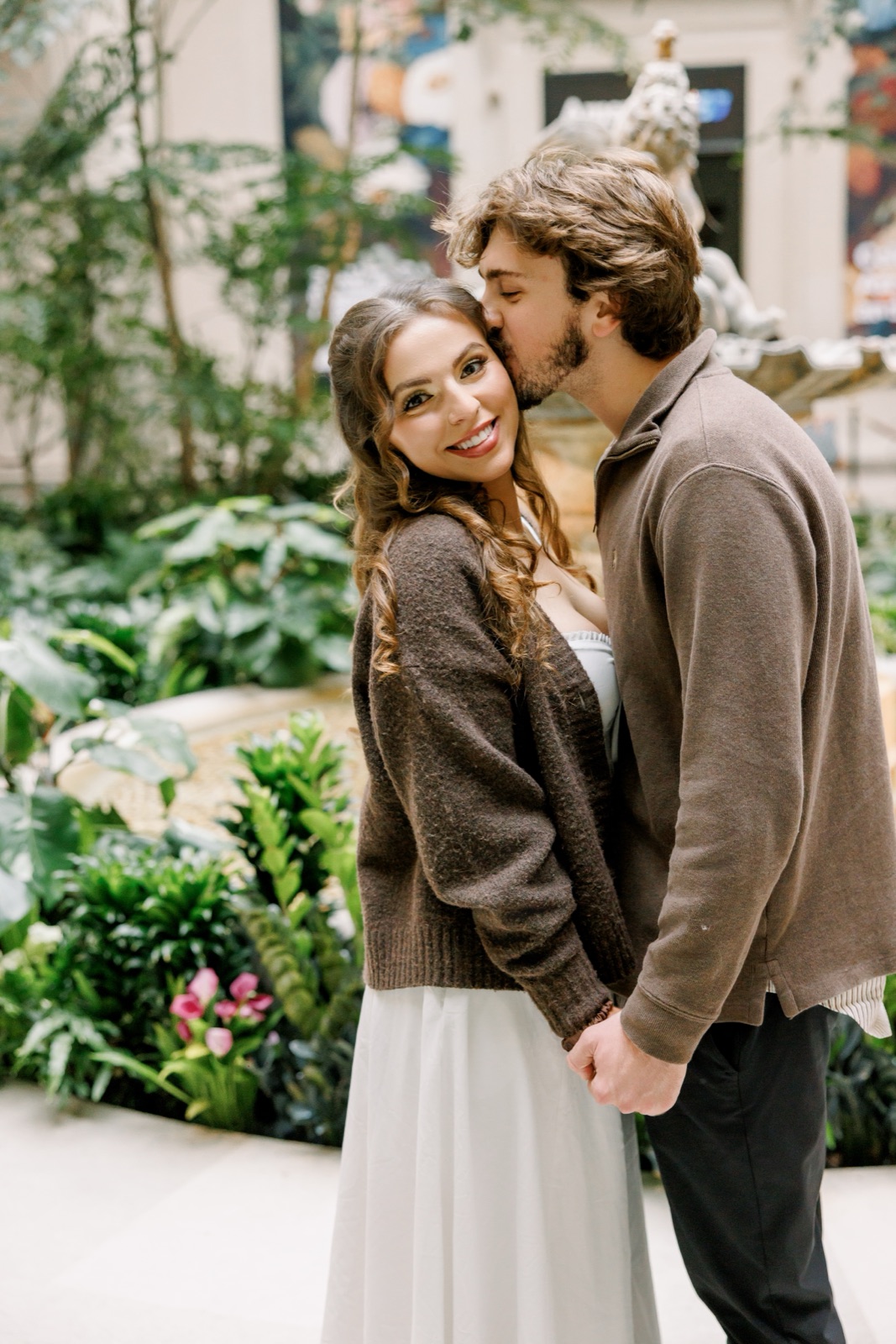 National Gallery of Art engagement session in Washington, DC by Kevin Socola Films