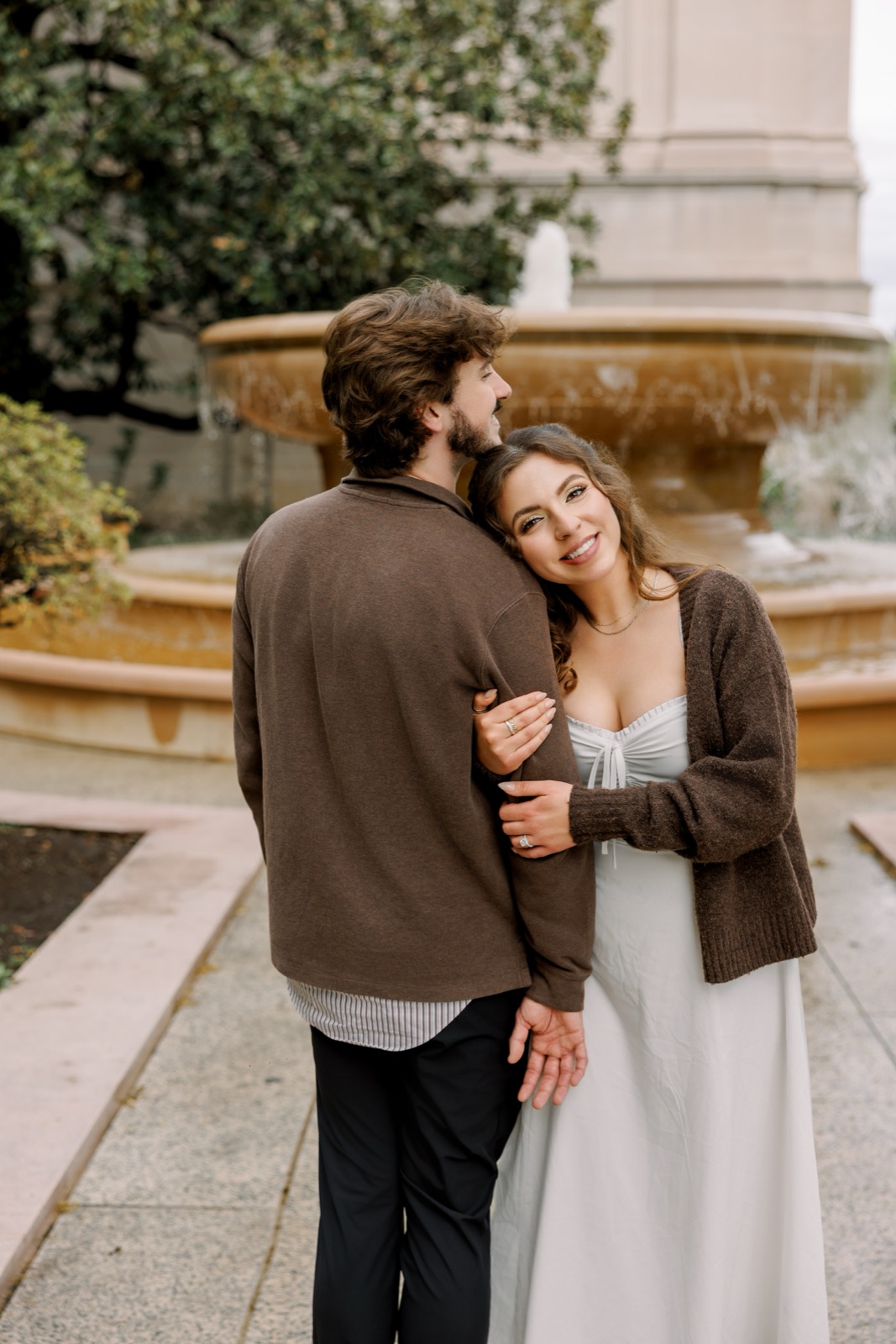 DC engagement session at the National Gallery of Art by Kevin Socola Films
